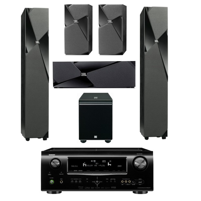 JBL Studio 190 5.1채널 + 데논 AV리시버 (AVR-2311, ES150P)_이미지