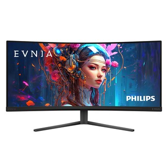 <b>필립스</b> 에브니아 34M2C3500L WQHD 180 프리싱크 AI HDR 게이밍 무결점