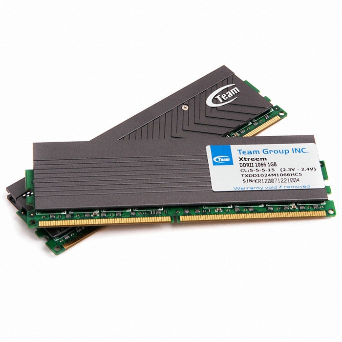 TeamGroup DDR2-1066 CL5 Xtreem 패키지 (2GB(1Gx2))