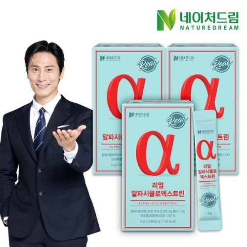 네이처드림 리얼 알파시클로덱스트린 3g 14포 (3개)_이미지