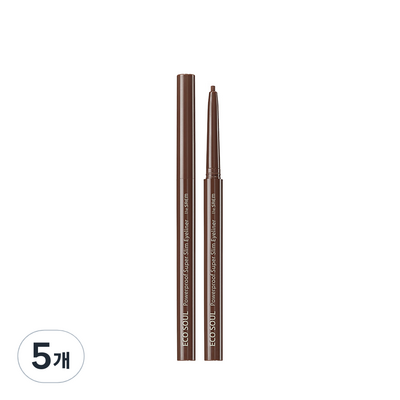 더샘 에코 소울 파워프루프 초슬림 아이라이너 0.1g (5개)_이미지