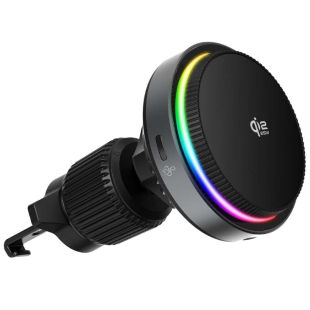 Qi2.2 25W 쿨링 맥세이프 차량용 무선충전거치대이미지입니다. 누르면 해당 게시물로 새창이동합니다.