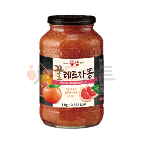 꽃샘식품 꿀 레드자몽차 1kg (1개)_이미지