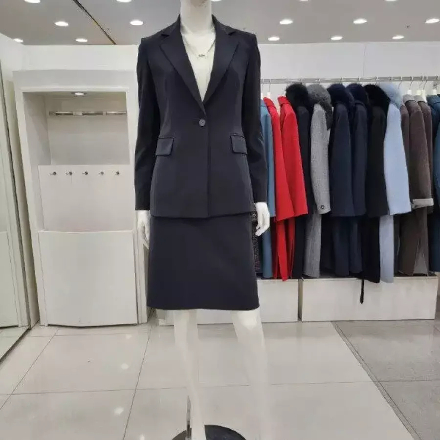 조이너스 여성정장 실습 면접 취업 블랙 스커트 한벌DS2WWJ900WWS900US 1413275_이미지
