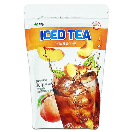 아이스티 후레쉬 복숭아맛 700g