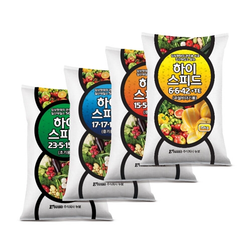 누보 주 하이스피드 15kg 입상 수용성 NPK복합비료이미지입니다. 누르면 해당 게시물로 새창이동합니다.