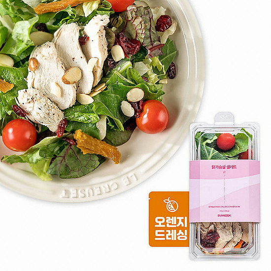 슬림쿡 닭가슴살 샐러드 215g (1팩)_이미지