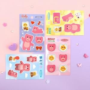 희망노트사 벨리곰 캐스팅 스티커 (1개)_이미지
