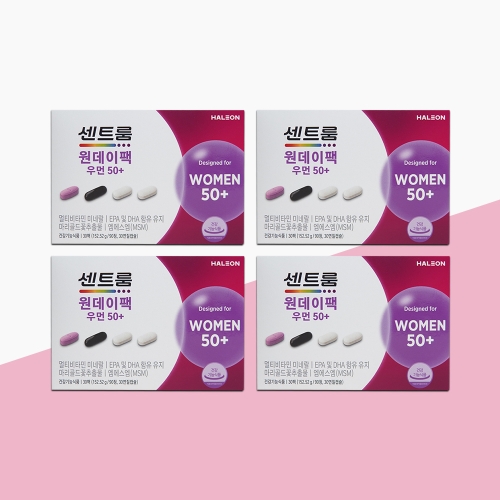 센트룸 원데이팩 우먼50+ 30팩 (4개)