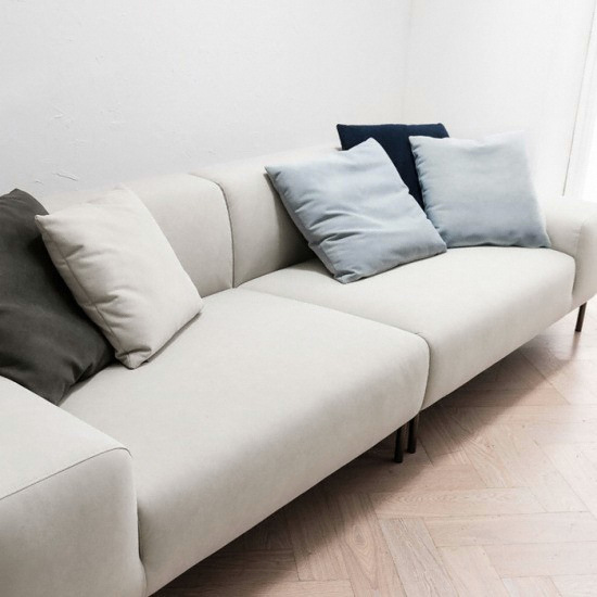 에싸 팜스 러스티카 패브릭 소파 3.5인용 (스툴포함)_이미지