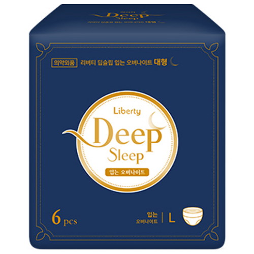 리버티 딥슬립 입는 오버나이트 대형 6개 (3팩(18개))_이미지