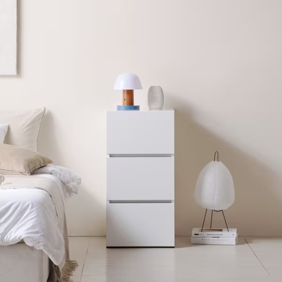 블리스데코 리블 3단 틈새 서랍장 400