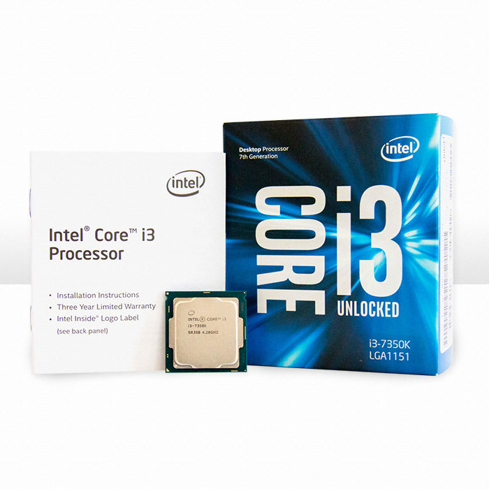 인텔 코어i3-7세대 7350K (카비레이크) (병행수입 박스)