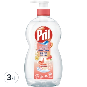 프릴 맑은식초 자몽향 700ml (3개)_이미지