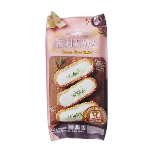이마트 피코크 통치즈까스 420g (1개)_이미지