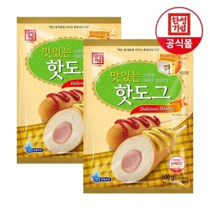 한성기업 소세지핫바 한성 맛있는 핫도그 10개입