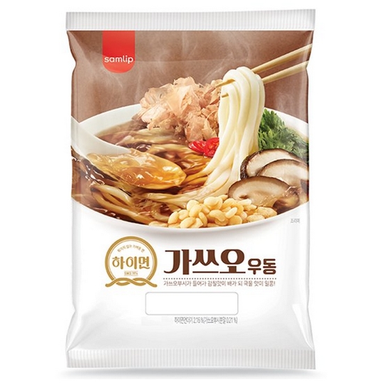 SPC삼립 하이면 가쓰오 우동 207g (10개)_이미지