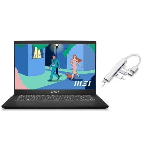 MSI 모던 14인치 FHD 노트북 인텔 코어 i7-1195G7 프로세서 16GB RAM 1024GB SSD 아이리스 Xe 그래픽