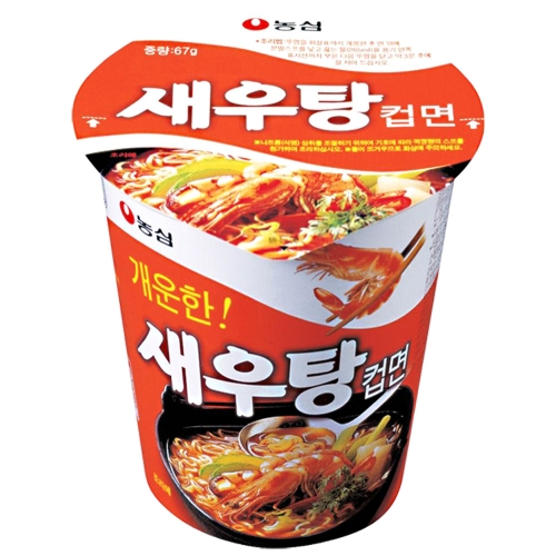농심 새우탕컵 67g (12개)_이미지