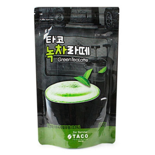 아이에스씨  타코 녹차라떼 500g [1개] 상품이미지