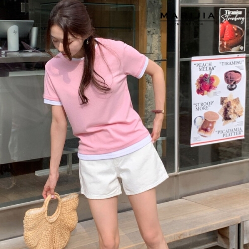 기타 마리지아러블리 요정 레이어드 티_MTEB21144