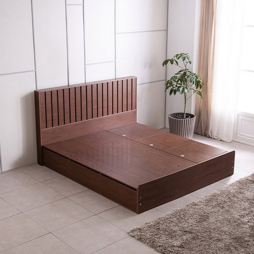 삼익가구 크로네 프리미엄 빅수납 호텔 침대 LK (SB라텍스7존독립)_이미지