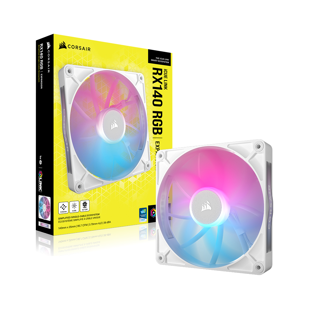 CORSAIR iCUE LINK RX140 RGB Expansion Fan