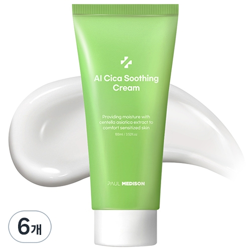 폴메디슨 AI 시카 진정 크림 100ml (6개)_이미지