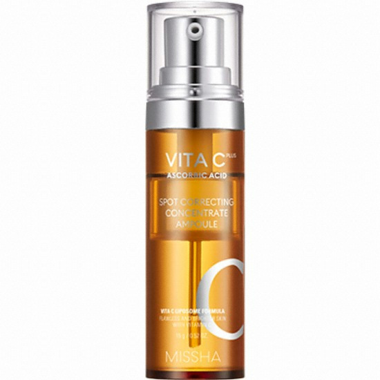 미샤 비타씨플러스 잡티씨 집중앰플 15ml (1개)_이미지