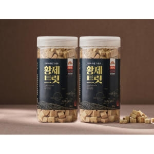 오션 황제트릿 동결건조 유산균 간식 연어 90g (2개)_이미지