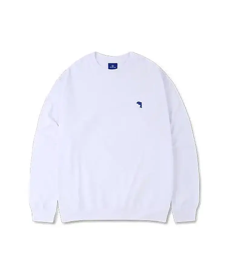 맨투맨WAVE APPAREL 2PACK 미니 체인자수 16수 맨투맨 화이트블랙 138478 WHITEBLACK L