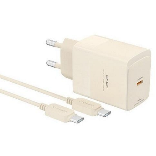 드리온 PD PPS 40W 1포트 GaN 충전기 DR-PD40W-T7 (케이블포함)_이미지