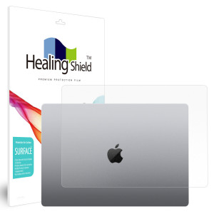 폰트리 힐링쉴드 애플 2023 맥북프로16 M2 무광 외부보호필름 상판 2매