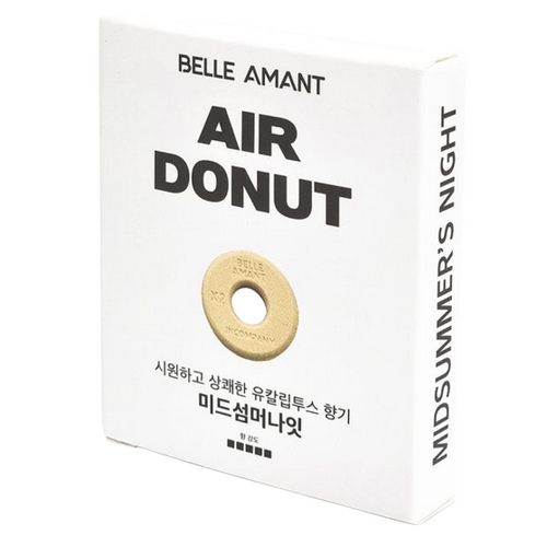 제이앤컴퍼니 벨르아망 에어도넛 차량용 방향제 리필 미드섬머나잇향 (6개)_이미지