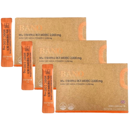한국바이오팜 비토노 이왕재 박사 메가 비타민C 2000mg 90포 (3개)_이미지
