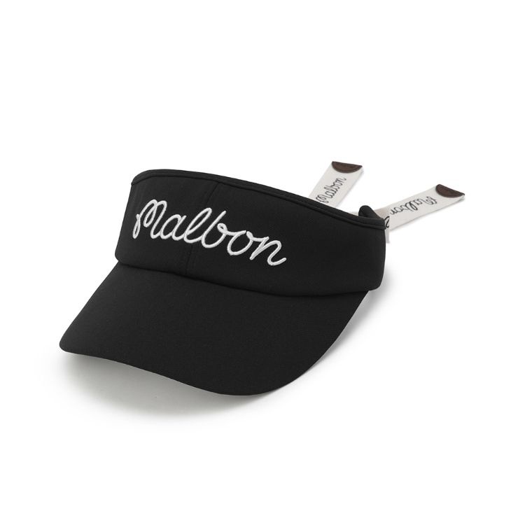 말본골프 디테쳐블 리본 바이저 블랙 M6342PVS01BLK