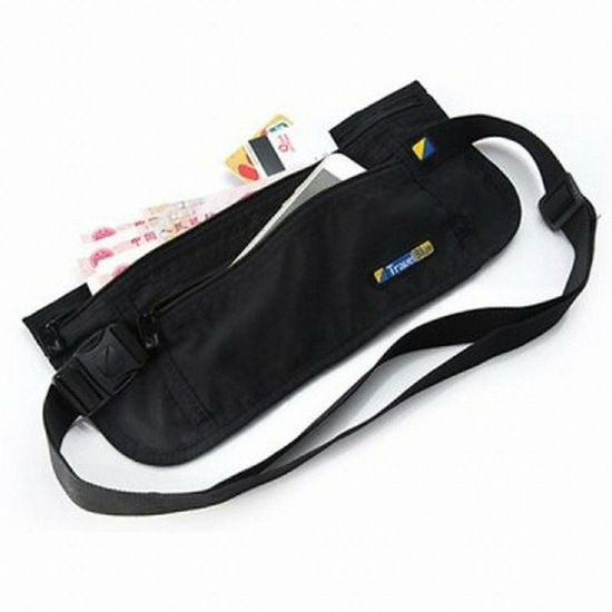 여행용 슬림 복대 T113BLK