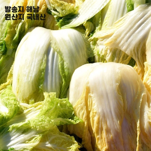 싱싱유통 해남 절임배추 20kg/평일 오전 8시 이전 까지 공휴일 제외