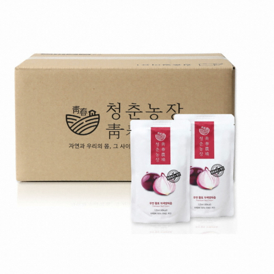 무안 황토 자색 양파즙 120ml 60포