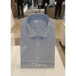 에스티듀퐁 24년도 S/S 반팔셔츠 슬림핏 SE4MM21HS310SGY