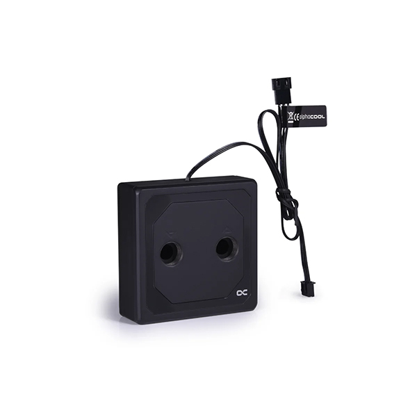 ALPHACOOL Eisblock XPX Aurora Edge 풀 구리 워터블럭 (블랙)_이미지