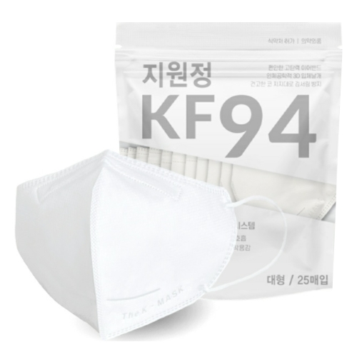 노아 더 케이 지원정 KF94 대형 25매입 (100매)_이미지