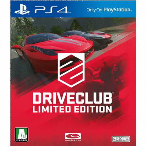 드라이브 클럽 PS4 중고_이미지