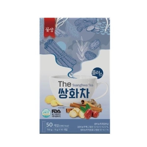 꽃샘식품 꽃샘 The 대추차 플러스50개 The 대추차 생강차 쌍화차 플러스 50개입_이미지