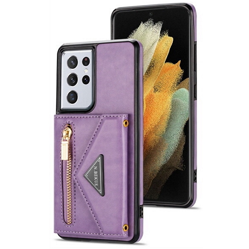 수나르 갤럭시노트20 울트라 숄더 스트랩 카드지갑 가죽 케이스