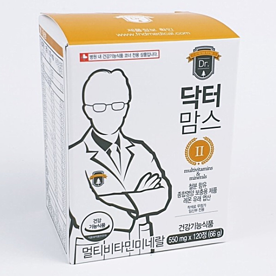 에프앤디넷 닥터맘스2 멀티비타민미네랄 120정 (1개)_이미지