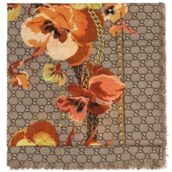 구찌 플라워 스카프 508797 3G200 7179_이미지