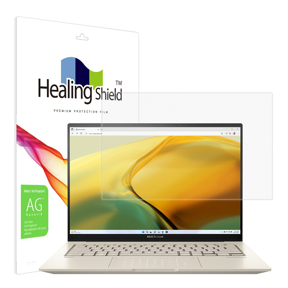 폰트리 힐링쉴드 ASUS 젠북 14X OLED UX3404 저반사 지문방지 액정보호필름