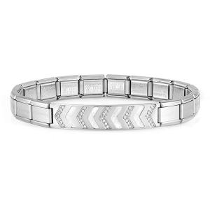 팔찌 트렌드세터 뉴욕 스틸 Mother Of Pearl Steel 남자 여자 팔찌 021143/001