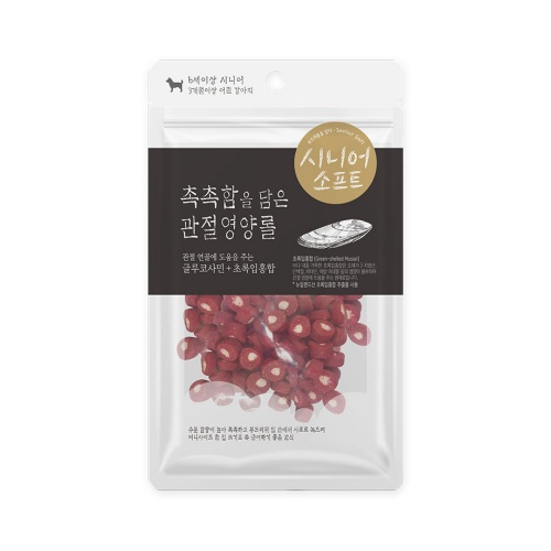 퍼피아이 시니어소프트 연어소시지 100g (6개)_이미지